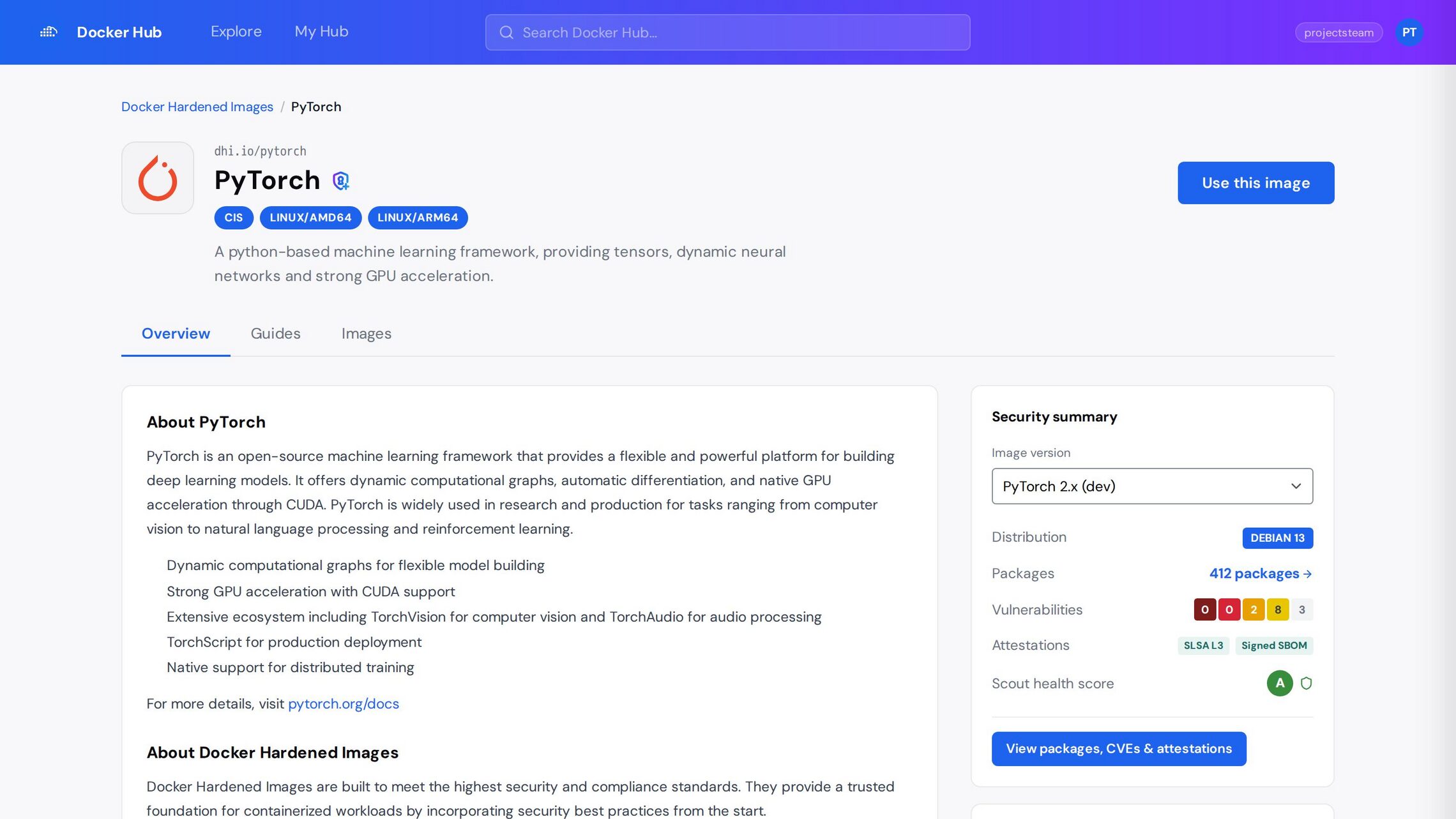 Mirroring Flow — mirror a hardened image into your org registry